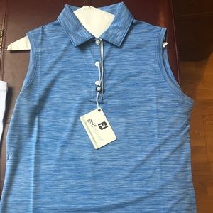 Footjoy sleeveless golf shirt
